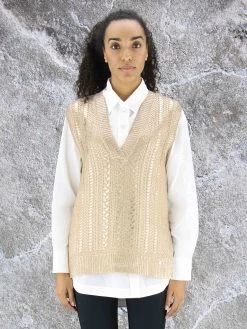 Marc Cain TC 42.03 M32 Tops Goud -Joseph Ribkoff Winkel 134000049 5