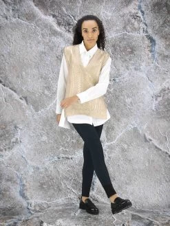 Marc Cain TC 42.03 M32 Tops Goud -Joseph Ribkoff Winkel 134000049 7