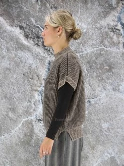 Peserico S99758F05-C9779 Tops Bruin -Joseph Ribkoff Winkel 134000051 4