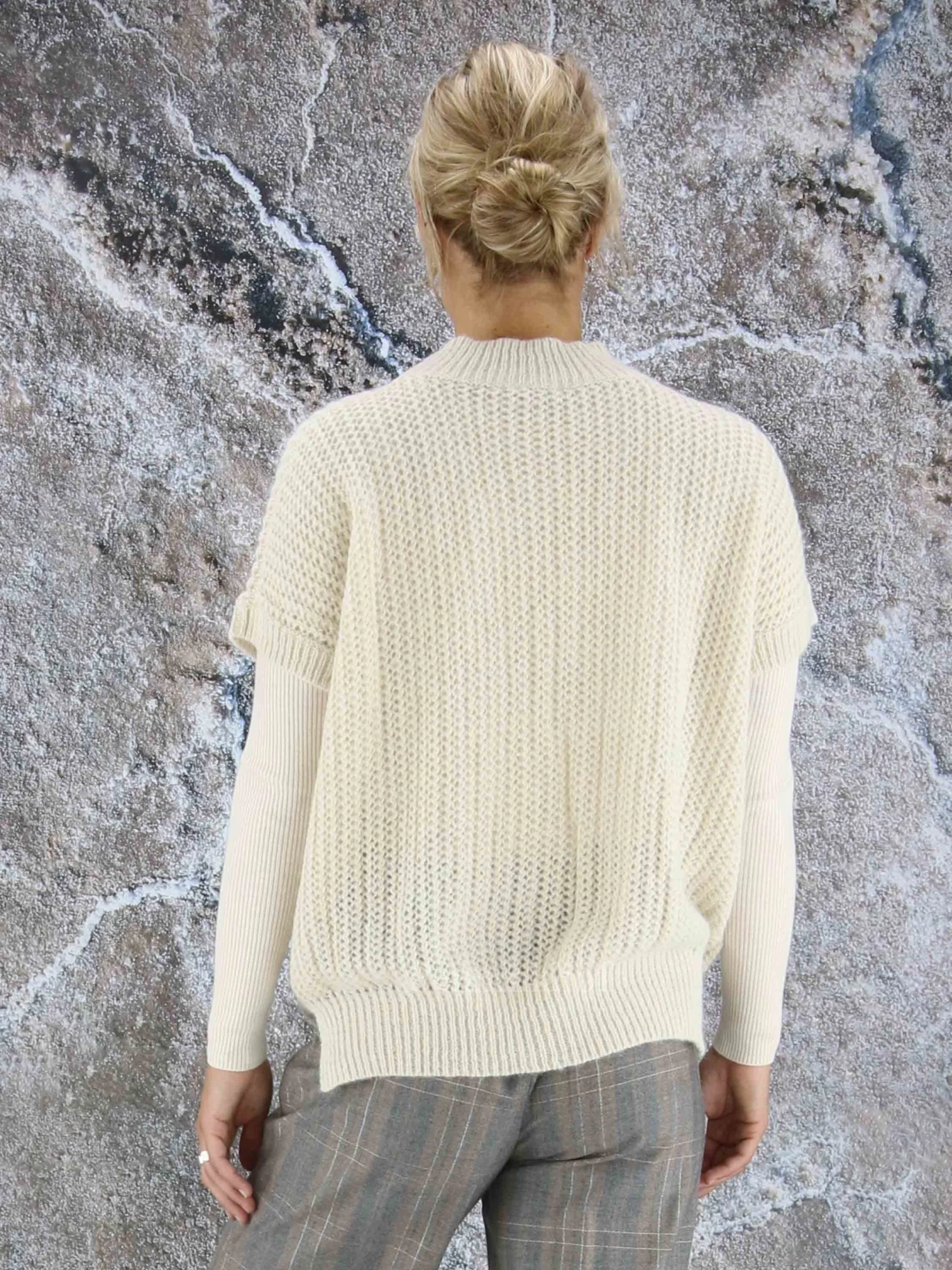 Peserico S99758F05-C9779 Tops Roomwit 7 Peserico S99758F05-C9779 Tops Roomwit - Afbeelding 5