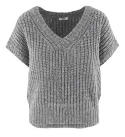 Peserico S99742F03-09153 Tops Grijs