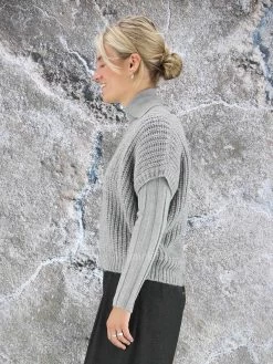 Peserico S99742F03-09153 Tops Grijs 14 Peserico S99742F03-09153 Tops Grijs -Joseph Ribkoff Winkel 134000053 4