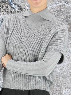 Peserico S99742F03-09153 Tops Grijs 19 Peserico S99742F03-09153 Tops Grijs -Joseph Ribkoff Winkel 134000053 9