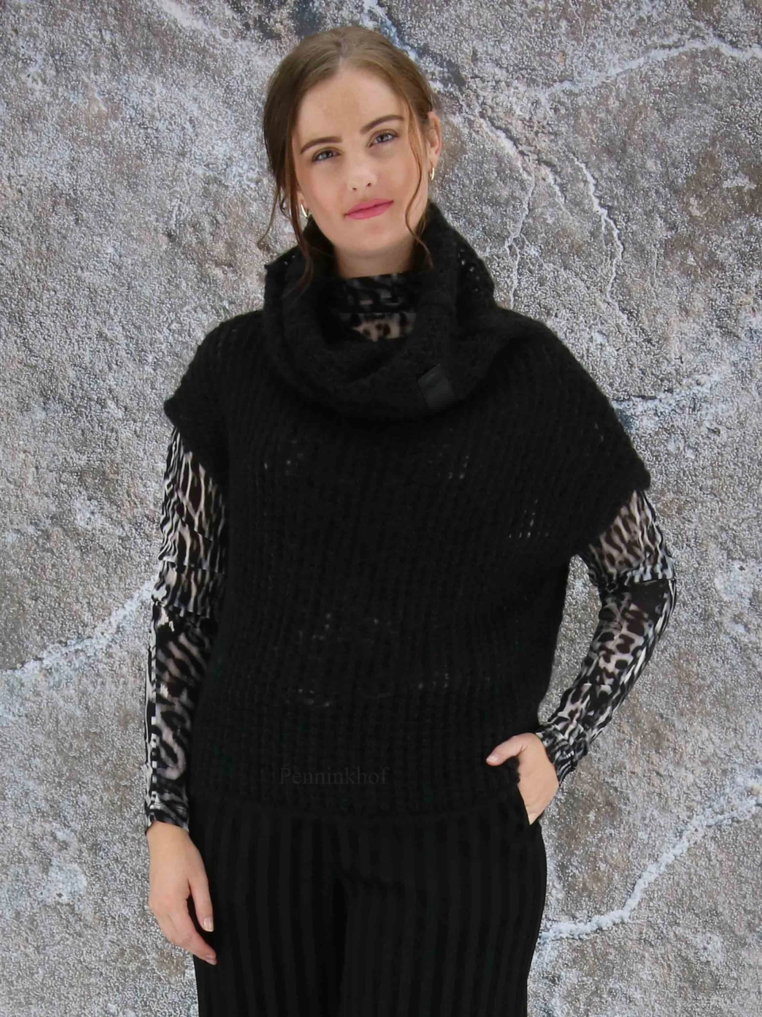 Annette Görtz KASIA 35501 Tops Zwart 5 Annette Görtz KASIA 35501 Tops Zwart - Afbeelding 3