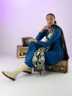 High AT LENGTH S21725 Uni Blauw -Joseph Ribkoff Winkel 160000692 7