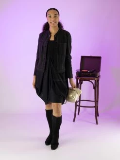 High VERSE S21713 Uni Zwart -Joseph Ribkoff Winkel 160000701 7