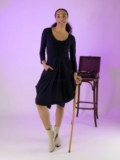 High VERSE S21713 Uni Blauw -Joseph Ribkoff Winkel 160000702 6