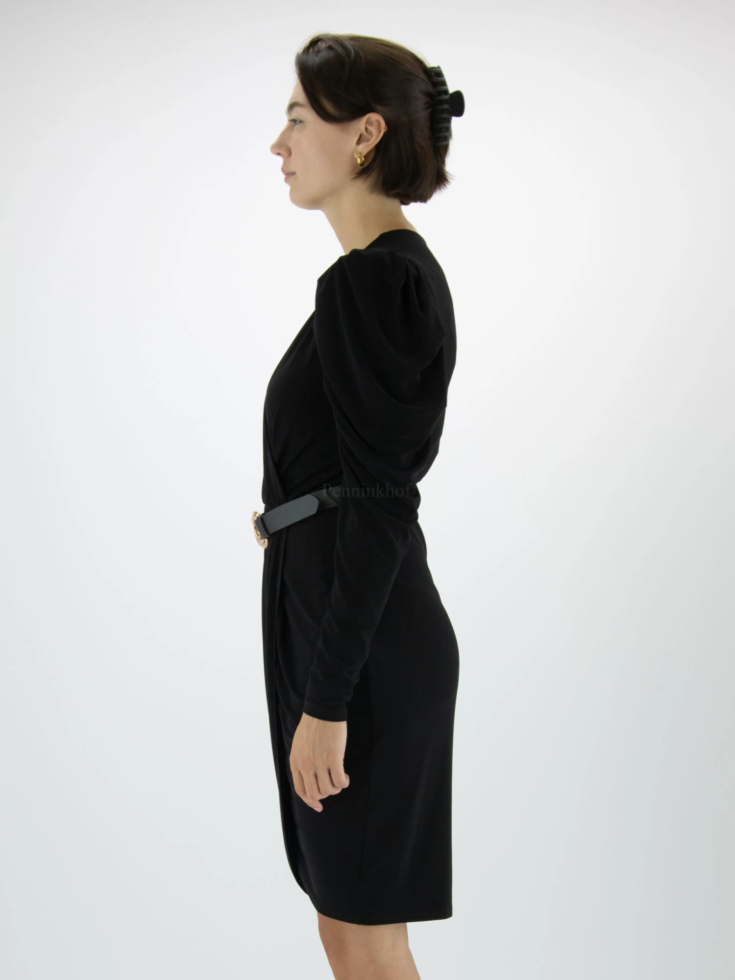 Joseph Ribkoff 223075 Uni Zwart 5 Joseph Ribkoff 223075 Uni Zwart - Afbeelding 3