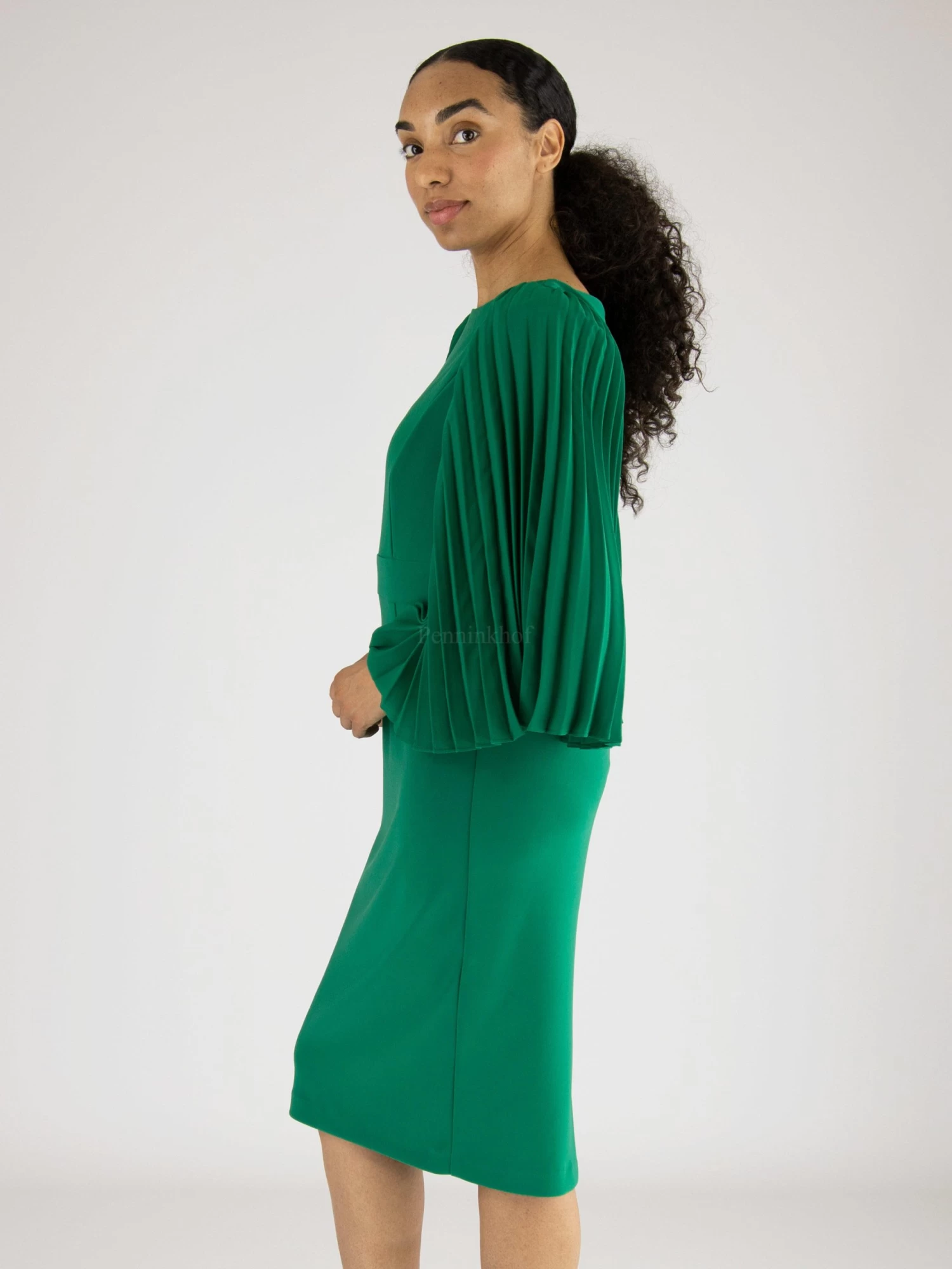 Joseph Ribkoff 223766 Uni Groen 5 Joseph Ribkoff 223766 Uni Groen - Afbeelding 3