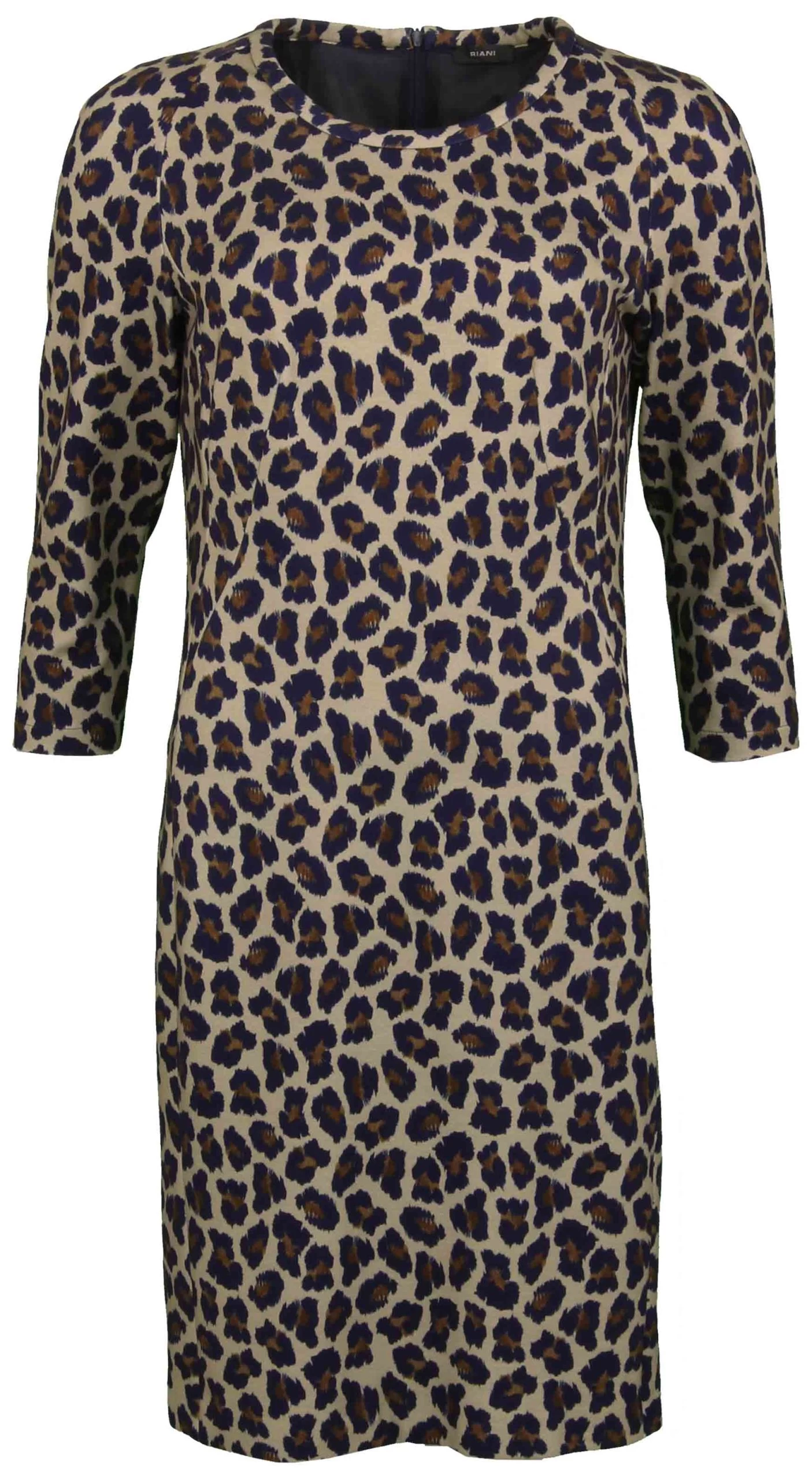 Riani 786290-5234 Jurken Taupe 3 Riani 786290-5234 Jurken Taupe