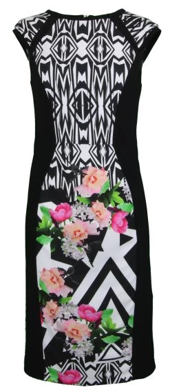 Joseph Ribkoff 181708 Jurken Zwart