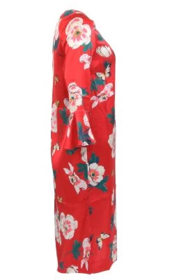 Joyce And Girls ROXANNE 1024 Jurken Rood -Joseph Ribkoff Winkel 160100342 3