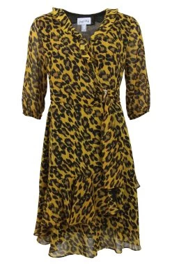 Joseph Ribkoff 193642 Jurken Geel