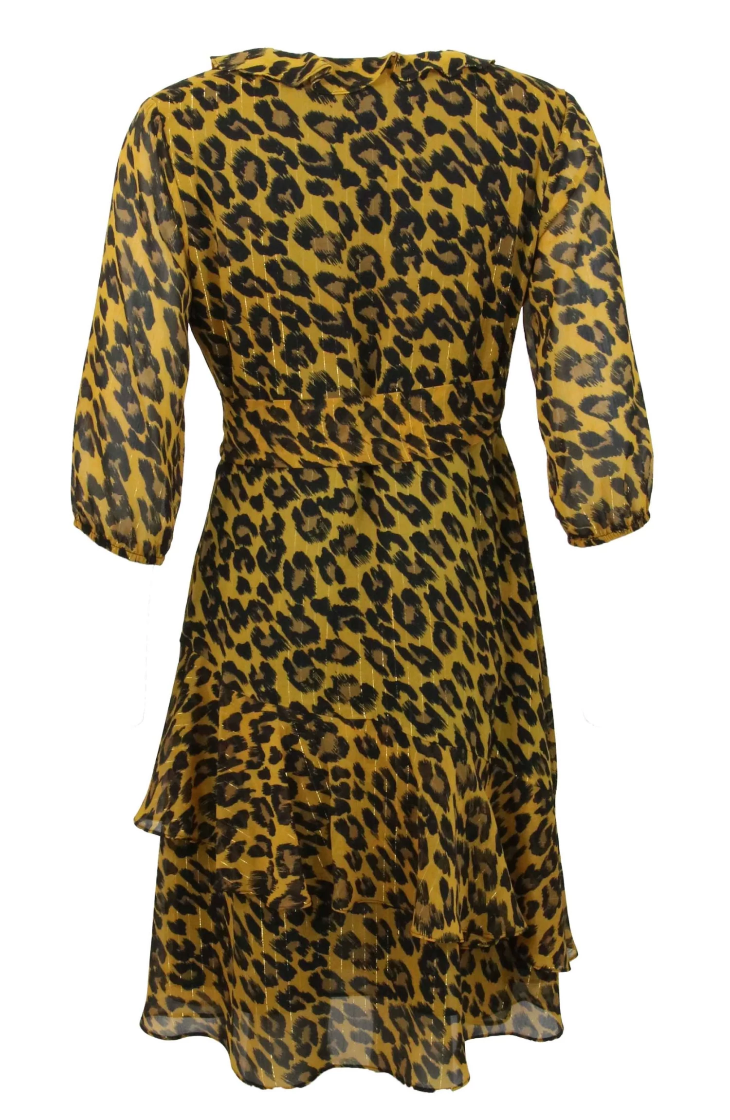 Joseph Ribkoff 193642 Jurken Geel 4 Joseph Ribkoff 193642 Jurken Geel - Afbeelding 2