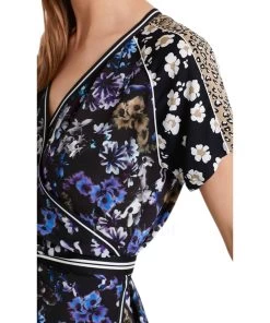 Marc Cain PS2104 W12 Jurken Zwart -Joseph Ribkoff Winkel 160100504 4