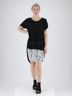 Joseph Ribkoff 221259 Jurken Zwart -Joseph Ribkoff Winkel 160100616 3