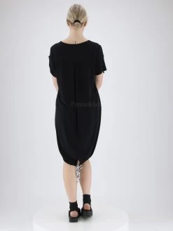 Joseph Ribkoff 221259 Jurken Zwart -Joseph Ribkoff Winkel 160100616 5