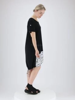 Joseph Ribkoff 221259 Jurken Zwart -Joseph Ribkoff Winkel 160100616 6