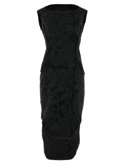 Rundholz 344 0910 Jurken Zwart