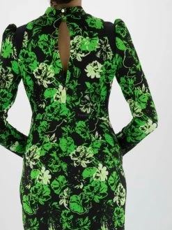 Marc Cain VC 21.17 J09 Jurken Groen 19 Marc Cain VC 21.17 J09 Jurken Groen -Joseph Ribkoff Winkel 160100690 9