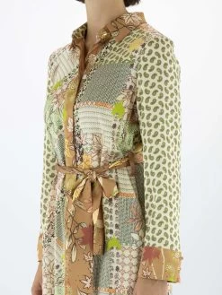 Marc Cain VC 21.26 W24 Jurken Groen -Joseph Ribkoff Winkel 160100691 8