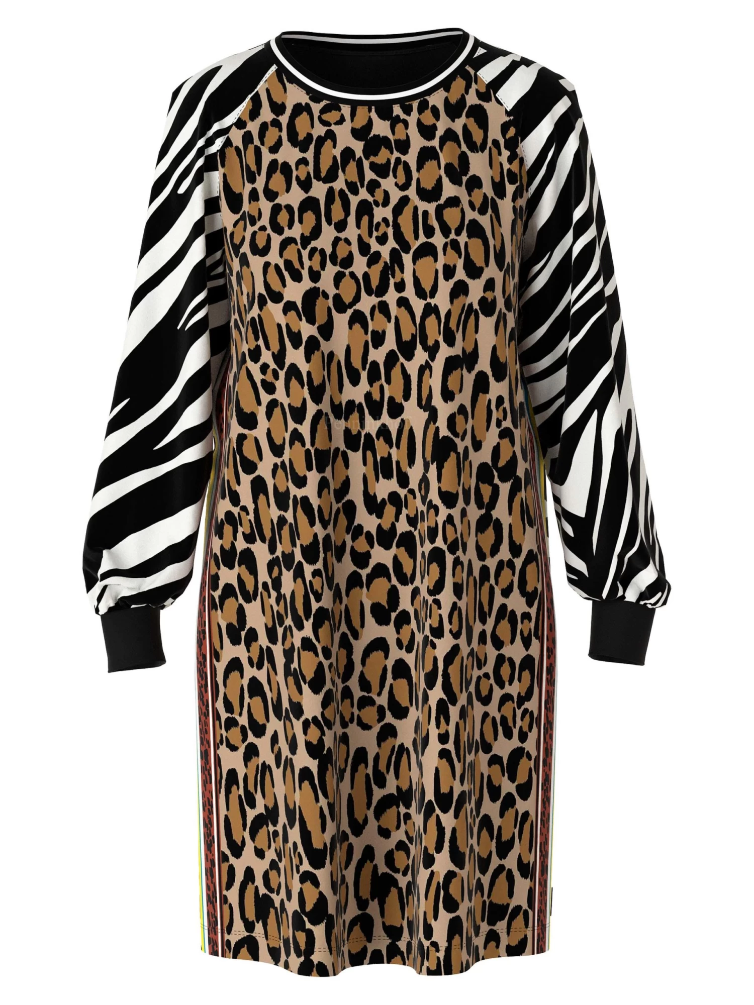 Marc Cain VS 21.10 W04 Jurken Bruin 3 Marc Cain VS 21.10 W04 Jurken Bruin