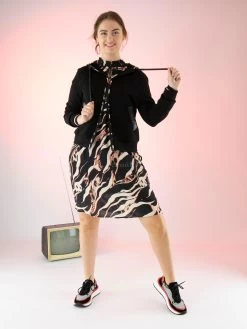 Marc Cain VS 21.03 W38 Jurken Zwart 16 Marc Cain VS 21.03 W38 Jurken Zwart -Joseph Ribkoff Winkel 160100693 6