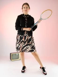 Marc Cain VS 21.03 W38 Jurken Zwart 17 Marc Cain VS 21.03 W38 Jurken Zwart -Joseph Ribkoff Winkel 160100693 7