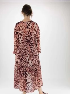 Marc Cain VS 21.04 W02 Jurken Rood 14 Marc Cain VS 21.04 W02 Jurken Rood -Joseph Ribkoff Winkel 160100694 4