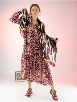 Marc Cain VS 21.04 W02 Jurken Rood 16 Marc Cain VS 21.04 W02 Jurken Rood -Joseph Ribkoff Winkel 160100694 6