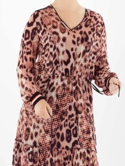 Marc Cain VS 21.04 W02 Jurken Rood 18 Marc Cain VS 21.04 W02 Jurken Rood -Joseph Ribkoff Winkel 160100694 8