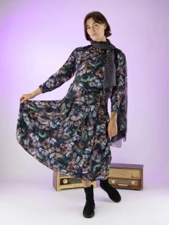 High KINDNESS 721601 Jurken Blauw -Joseph Ribkoff Winkel 160100698 6