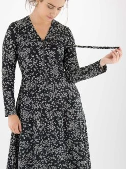 High BEMUSEMENT S21730 Jurken Blauw 19 High BEMUSEMENT S21730 Jurken Blauw -Joseph Ribkoff Winkel 160100706 9