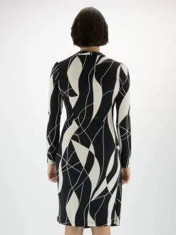 Joseph Ribkoff 233104 Jurken Zwart -Joseph Ribkoff Winkel 160100721 4