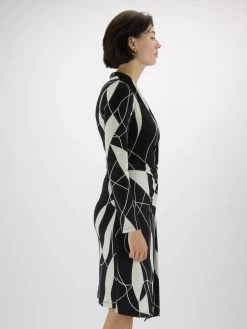 Joseph Ribkoff 233104 Jurken Zwart -Joseph Ribkoff Winkel 160100721 5