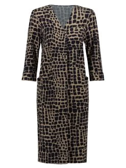 Joseph Ribkoff 233073 Jurken Taupe