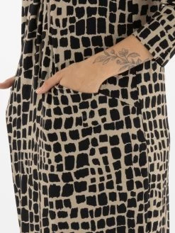 Joseph Ribkoff 233073 Jurken Taupe -Joseph Ribkoff Winkel 160100723 8